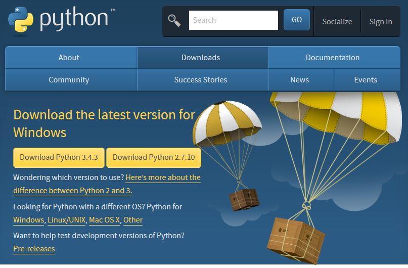 Installing Python and Notepad